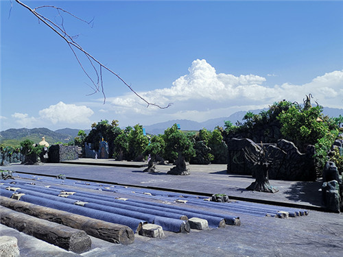 《魔法公主》實(shí)景演出戶外劇場拍攝